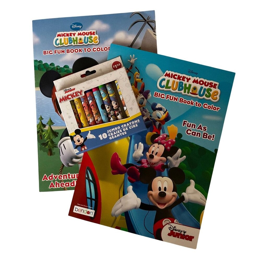 Mickey Mouse Clubhouse Coloring Book Set